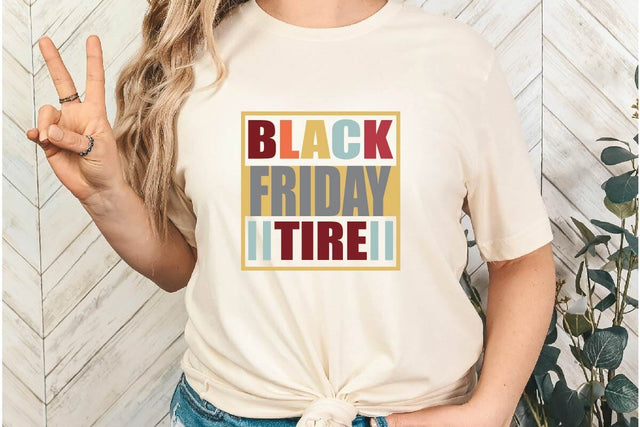 Black Friday Tire SVG Shahin alam 