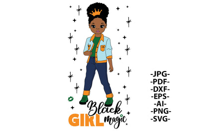 Black Girl Magic Svg, Black Queen Svg, Black Girl Svg, Princess Svg, Melanin Queen, Afro Girl, Afro Woman, Svg Cut Files SVG 1uniqueminute 