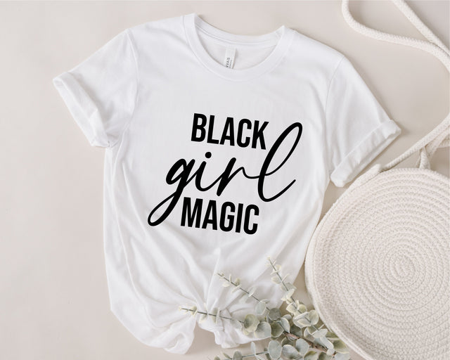 Black Girl Magic Svg, Black Woman Svg, Black History Svg, African American Svg, Melanin Svg, Black Girl svg, Magic girl svg, png dxf eps SVG Fauz 