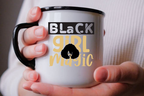 Black Girl Magic SVG Bundle SVG DESIGNISTIC 