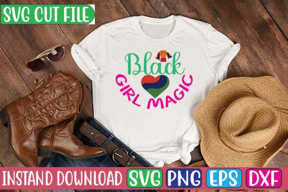 Black Girl Magic SVG Cut File SVG Studio Innate 