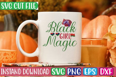 Black Girl Magic SVG Cut File SVG Studio Innate 