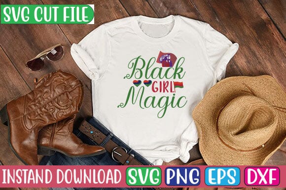 Black Girl Magic SVG Cut File SVG Studio Innate 