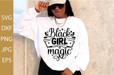 black girl magic SVG md faruk hossain 