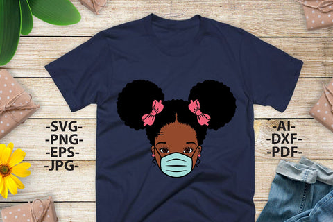 Black girl Svg, Afro Girl Svg, Black History, Afro Woman Svg, Ribbon, Cute Girl, African American, Black Girl Magic, Svg Cut Files SVG 1uniqueminute 