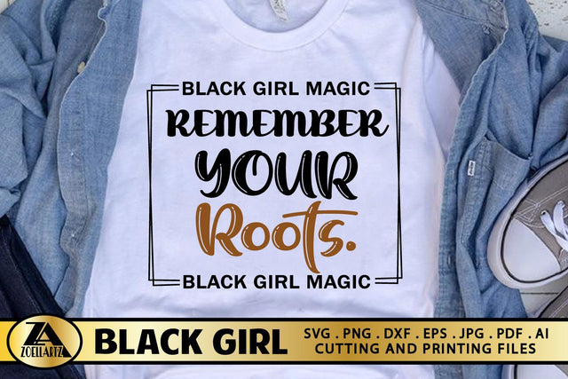 Black Girl SVG Black Woman SVG Black History SVG Cut Files SVG zoellartz 