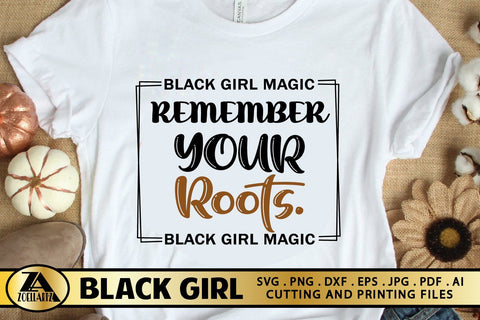 Black Girl SVG Black Woman SVG Black History SVG Cut Files SVG zoellartz 