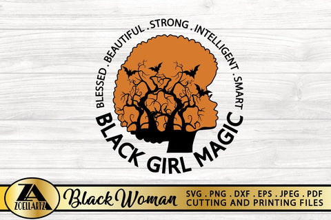 Black Girl SVG PNG EPS DXF Melanin SVG AFRO SVG Cut Files SVG zoellartz 