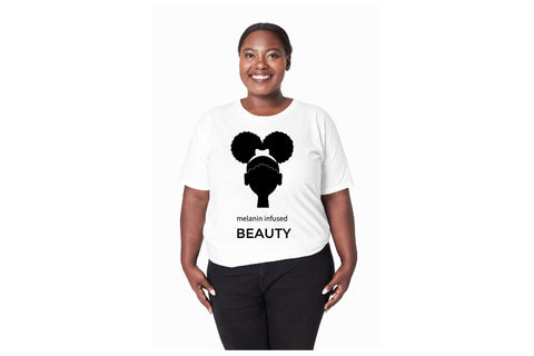 Black Girl SVG. Two Puffs Hairstyles. Beautiful Black Woman. SVG Olga Terlyanskaya 