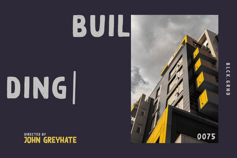 Black Ground Font Garisman Studio 