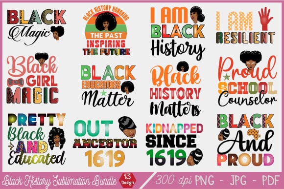 Black Heart Sublimation Designs Bundles, Black History svg, Juneteenth SVG, Blm Shirt Svg, Black Queen Svg Files For Cricut, PNG Sublimation Designs SVG SH_Tee store 