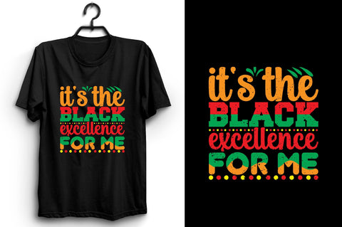 Black Heritage T-shirts Bundle Sublimation SVGArt 
