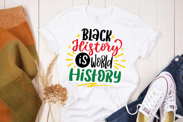 Black History Is World History SVG SVG dapiyupi store 