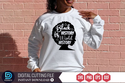 Black history is world history SVG SVG DESIGNISTIC 