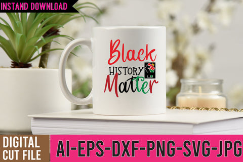 Black History Matter SVG Cut File ,Juneteenth SVG Bundle , Black History SVG Bundle SVG BlackCatsMedia 