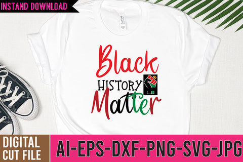 Black History Matter SVG Cut File ,Juneteenth SVG Bundle , Black History SVG Bundle SVG BlackCatsMedia 