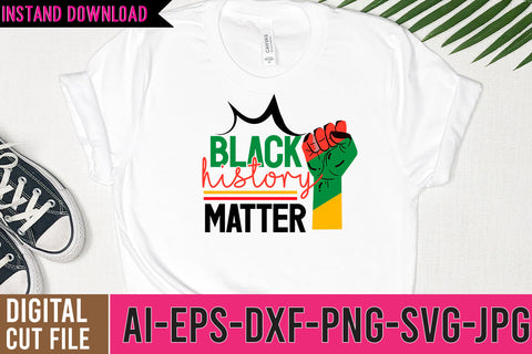 Black History Matter SVG Cut File SVG BlackCatsMedia 