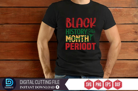 Black history month period SVG SVG DESIGNISTIC 