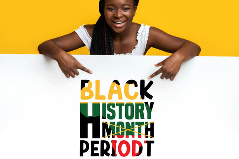 Black history month periodt SVG SVG DESIGNISTIC 