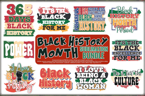 Black History Month Sublimation Bundle Sublimation Jagonath Roy 