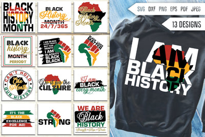 Black History Month Svg Bundle. Black Woman Svg. BLM. African Melanin Svg. Black Pride Svg. Black Queen Svg. African American png dxf eps SVG Mint And Beer Creations 