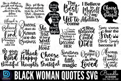 Black History Month SVG Bundle SVG DESIGNISTIC 