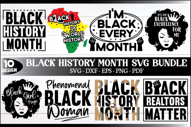 Black History Month Svg Bundle SVG designstore 