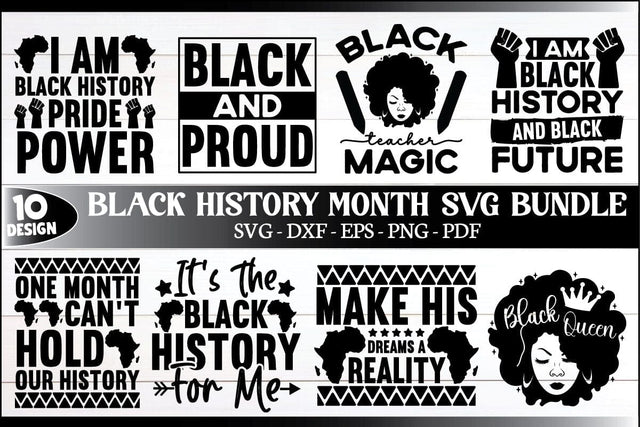 Black History Month Svg Bundle SVG designstore 