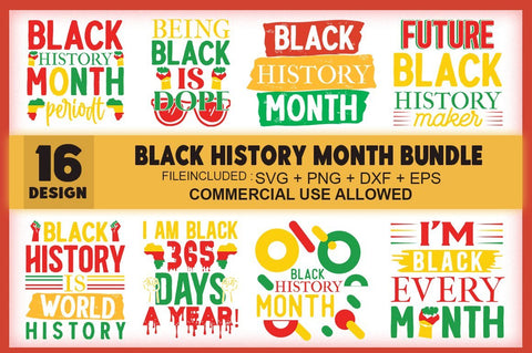 Black History Month Svg Bundle.BHM svg Bundle, African American png, Cricut Layered Cut File, SVG Designangry 