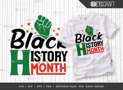 Black History Month SVG Cut File | African American Svg | Afro Girl Svg | Black Woman Svg | Black Pride Svg | African American Quote Design SVG ETC Craft 