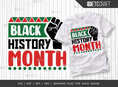 Black History Month SVG Cut File, Black Woman Svg, Black Queen Svg, Afro Lady Svg, Black History Svg, African American Svg, Afro Man, Afro Quote, ETC T00347 SVG ETC Craft 