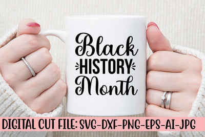 Black History Month SVG Cut File SVG Syaman 