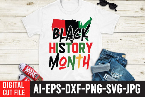 Black History Month SVG Cut File,Black History Month T-Shirt Design, black lives matter t-shirt bundles,greatest black history month bundles SVG BlackCatsMedia 