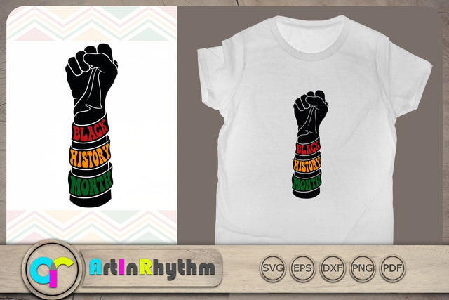 Black History Month SVG, Juneteenth SVG, Africa Fist Hand SVG, Fist SVG SVG Artinrhythm shop 