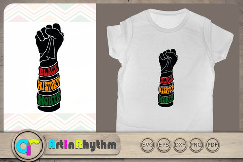 Black History Month SVG, Juneteenth SVG, Africa Fist Hand SVG, Fist SVG SVG Artinrhythm shop 