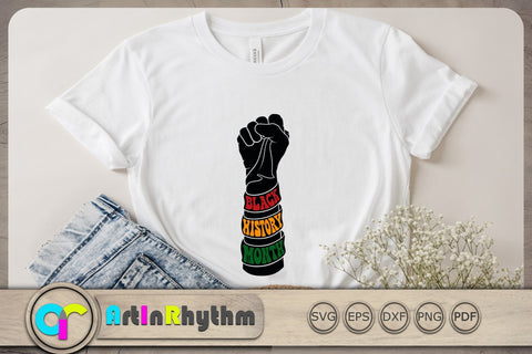 Black History Month SVG, Juneteenth SVG, Africa Fist Hand SVG, Fist SVG SVG Artinrhythm shop 