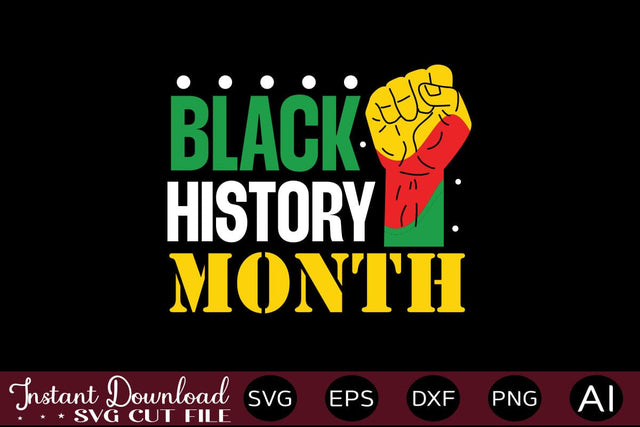 Black History Month SVG SVG designmaster24 