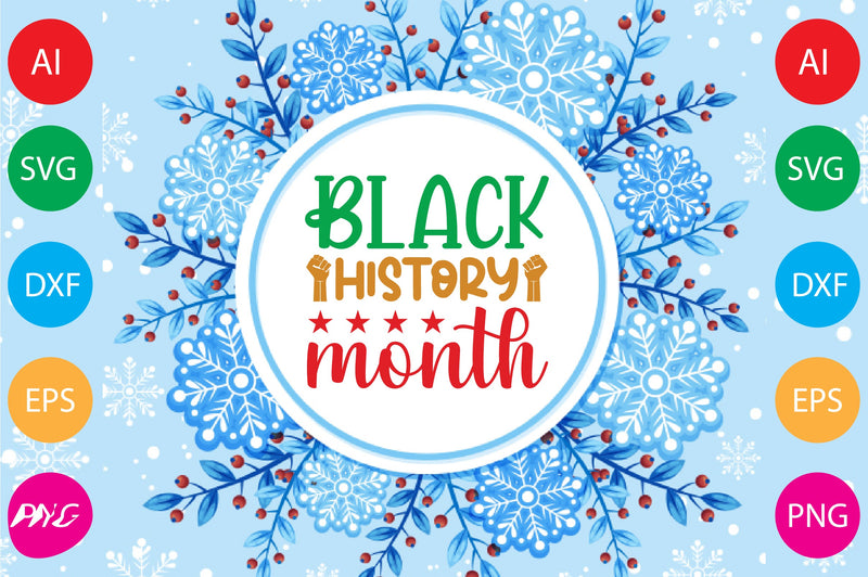Black History Month svg SVG Shahin alam 