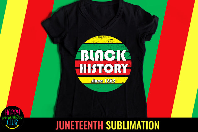 Black History Sublimation- Juneteenth Sublimation Design Sublimation Happy Printables Club 
