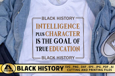 Black History SVG Black Lives Matter SVG Black History Quote SVG zoellartz 