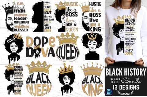 Black History SVG Bundle SVG DESIGNISTIC 