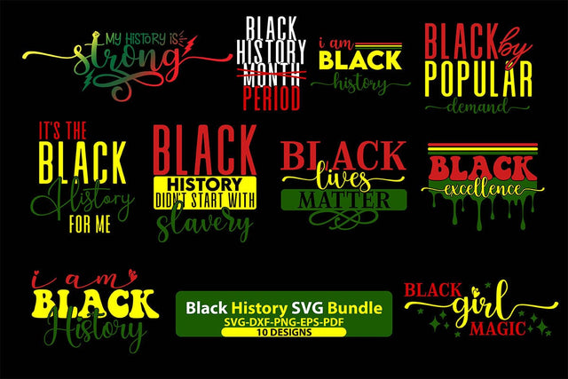 Black History SVG Bundle SVG shah alam 