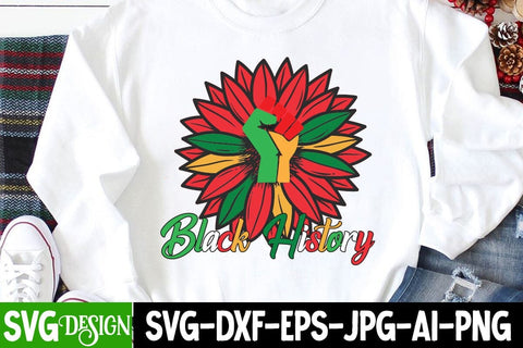 Black History SVG Cut File, Black History Month T-Shirt Design, black lives matter t-shirt bundles,greatest black history month bundles SVG BlackCatsMedia 