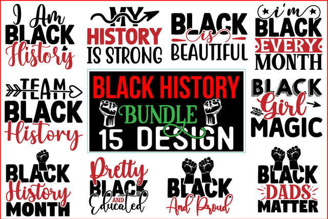 Black History SVG Design Bundle SVG CraftingStudio 