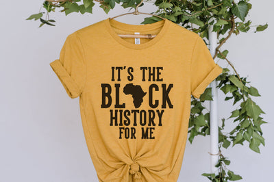 Black History SVG, It's the Black History for Me svg, Black History Month svg, Juneteenth svg, melanin svg, african american, black Quotes SVG Fauz 