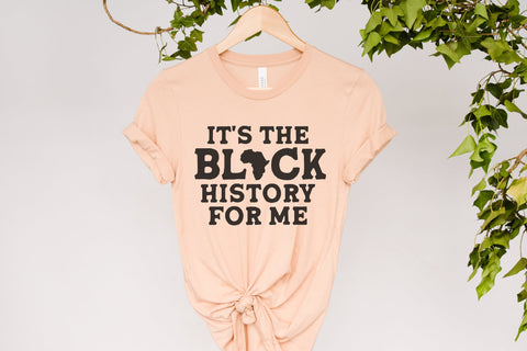 Black History SVG, It's the Black History for Me svg, Black History Month svg, Juneteenth svg, melanin svg, african american, black Quotes SVG Fauz 