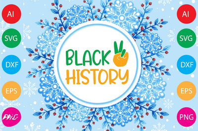 Black History svg SVG Shahin alam 