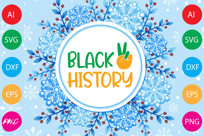 Black History svg SVG Shahin alam 