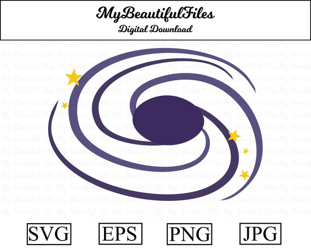 black hole - space SVG MyBeautifulFiles 