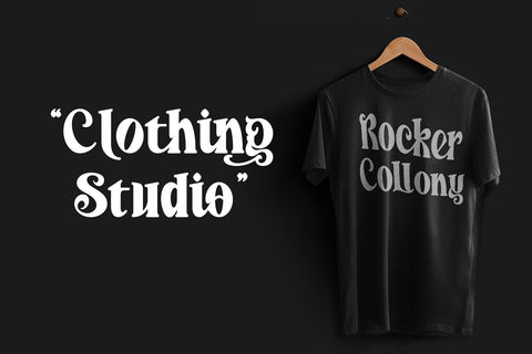 Black Hungry Font Letterara 